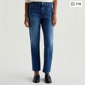 AG Adriano Goldschmied Ex-Boyfriend Slouchy Slim Straight Jeans